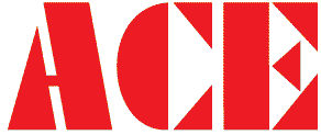ACE logo ACE construction equipment logo