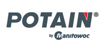 Potain logo Potain company logo
