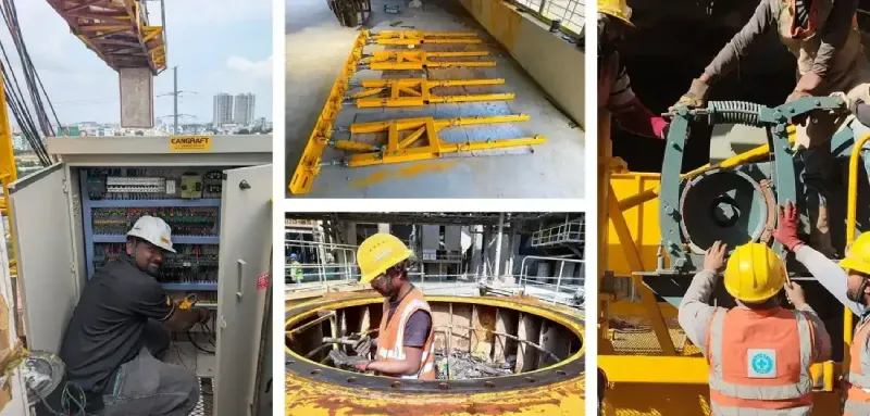 Tower crane refurbishment Tower crane refurbishment service image